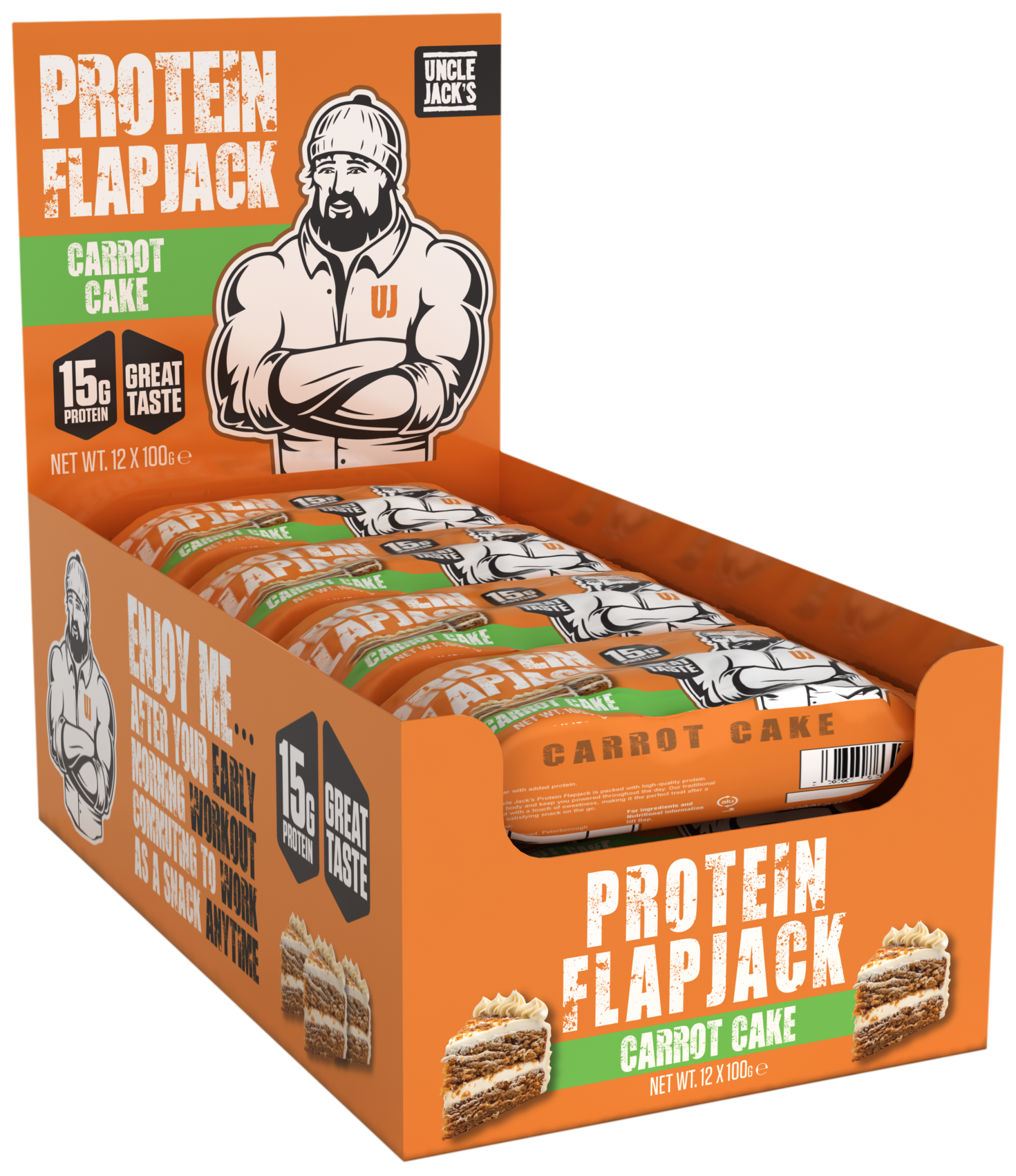 Protein Flapjack  (12 x 100g)