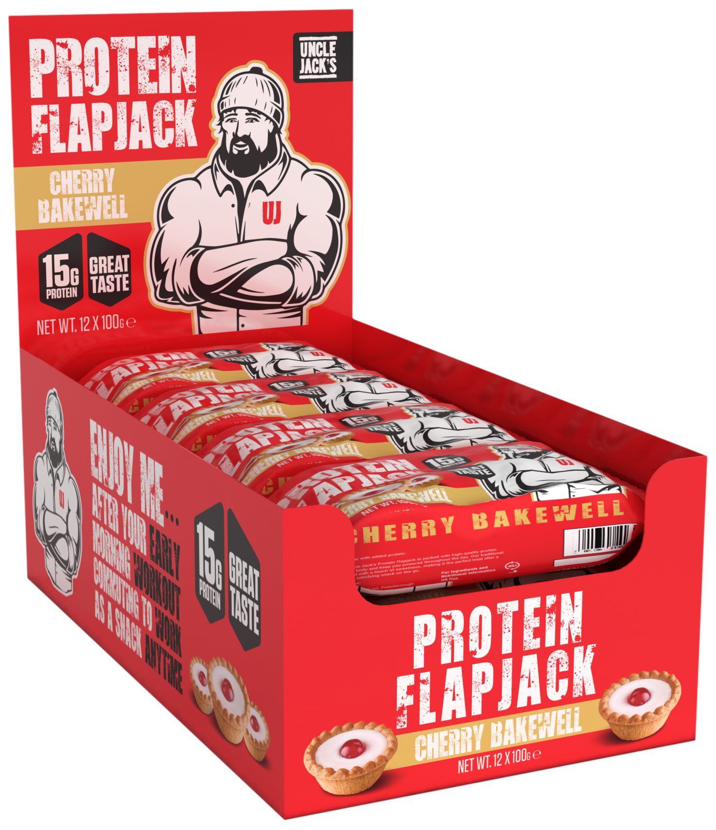 Protein Flapjack  (12 x 100g)