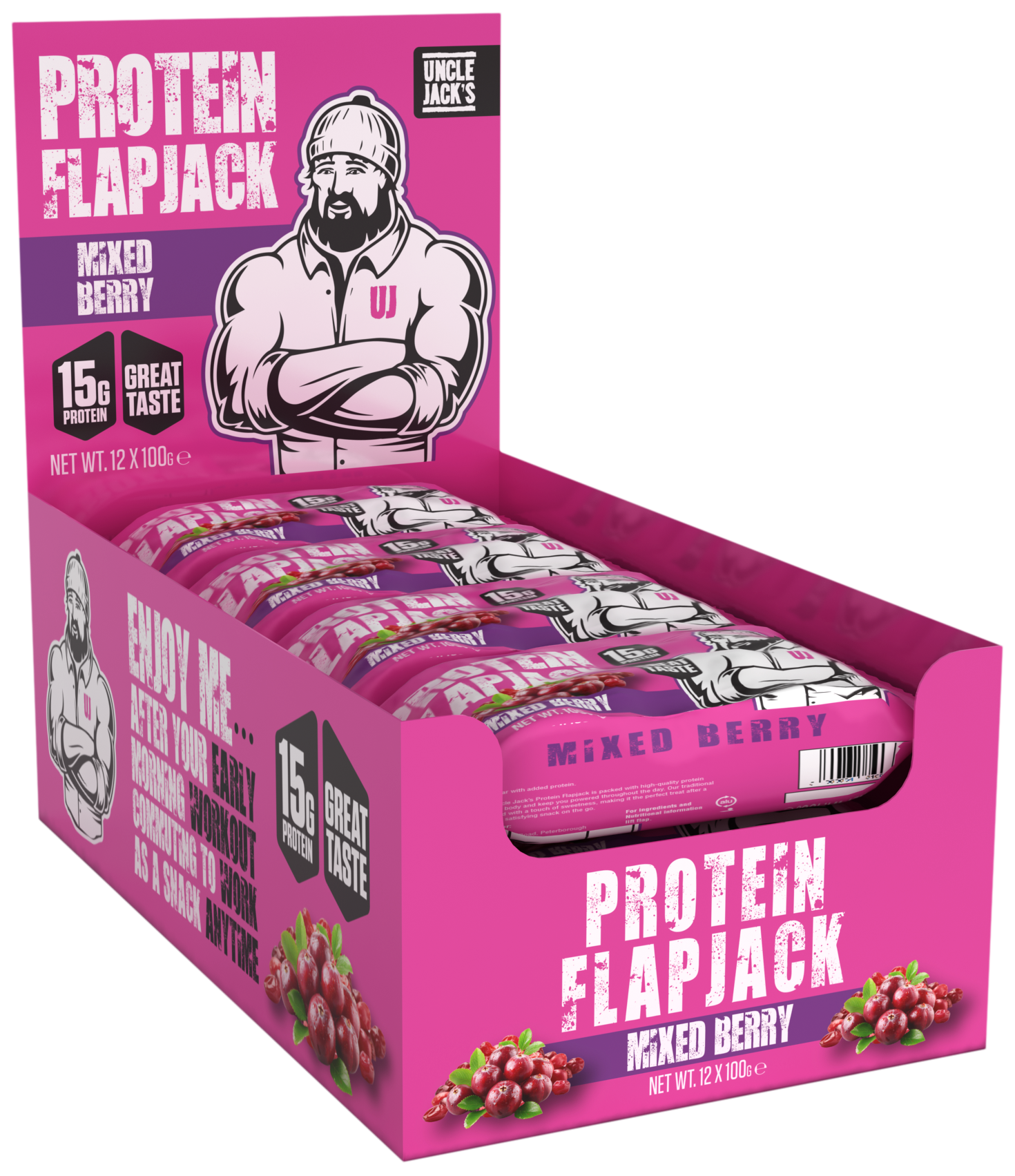 Protein Flapjack  (12 x 100g)