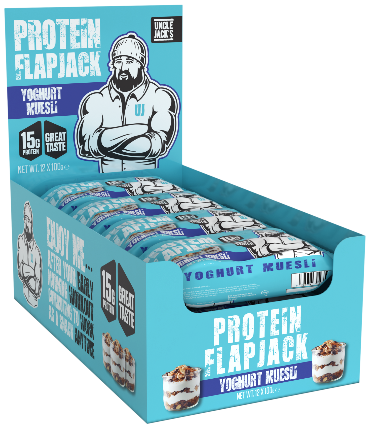Protein Flapjack  (12 x 100g)